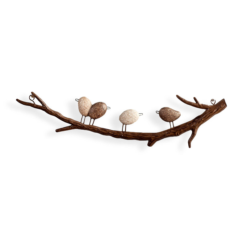 4 Birds on a Branch Wall Décor