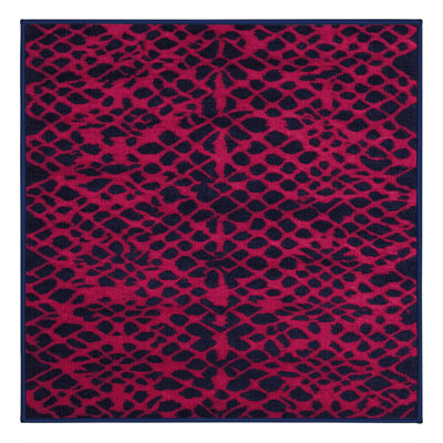 Tapis mauve lavable à la machine