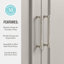 Ensemble d'armoire basse modulaire 6 pièces Martha Stewart Lily Pond-133040493