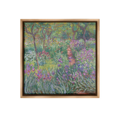 «Lavender Garden Path Floater Frame» sur