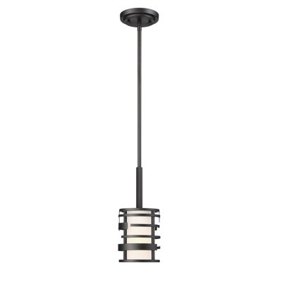 Luminaire suspendu cylindrique à 1 lumière Bettyann