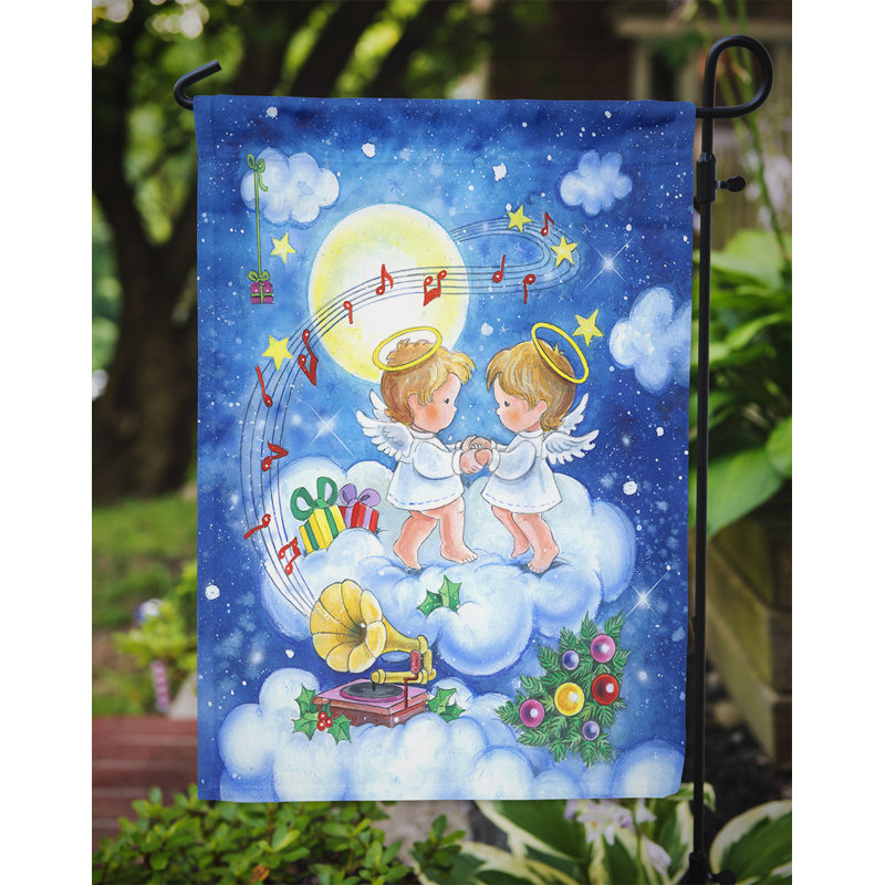 Double Sided Polyester Christmas Garden Flag, 15" H  x 11" W