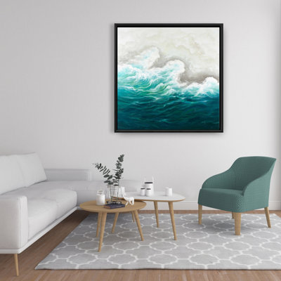 "Bord de mer" sur toile