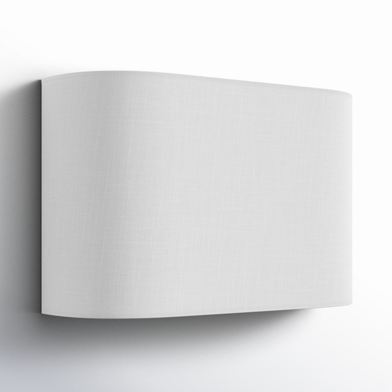 Cress Flush Mounted Sconce, White 