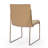 Anor 19.5'' H Faux Leather Upholstered Metal Side Chair