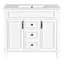 Meuble-lavabo moderne avec lavabo 36 po et armoire à miroir - rangement pratique et pratique 2 tiroirs à fermeture en douceur-1711222956