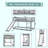 Sturdy Wood Bunk Bed With Ladder And Slide - Safe, Space-Saving And Fun For Kids - No Box Spring Required - Easy Assembly