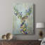 Fantastic Florals Deer, Portrait - galerie Cavas sur mesure-117859783