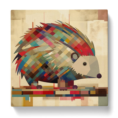 Hedgehog Constructivism - Wrapped Canvas