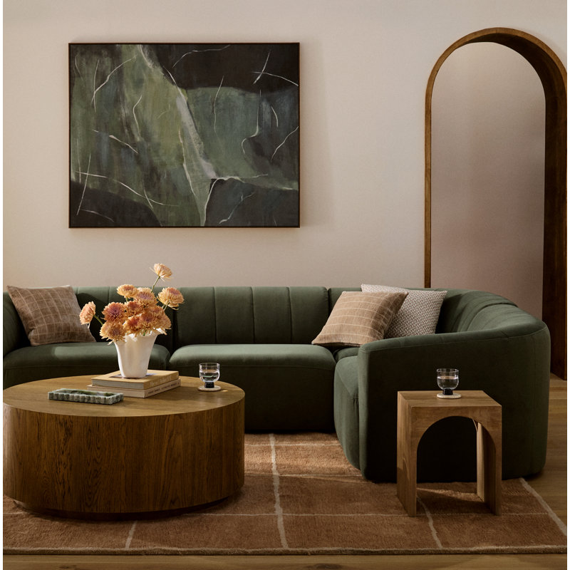 Coletta Solid Mango Wood Nesting Tables