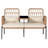 Usan 54'' Wide Straight Loveseat with Cushions-955507164
