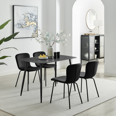 Barrea 4 - Person Dining Set
