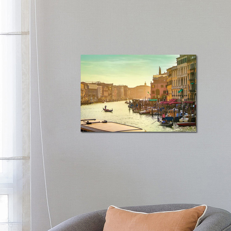 " Venice I " by Ben Heine, Wrapped Canvas, No Mat, 18" H x 26" W x 1.5" D