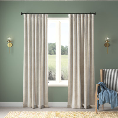 Richardson Semi Sheer 100% Cotton Curtain