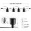 Walthall 120" Outdoor 10 - Bulb Standard String Light (End to End Connectable)