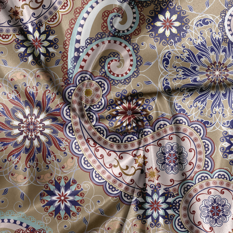 Chidunelo Polyester Semi Sheer Curtain Pair, 140cm W x 260cm L