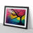 XH1022-7241X Pure Tree In Colour Abstract - Single Picture Frame Print-897658332-897658335