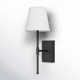 Janis Single Light Steel Dimmable Wallchiere