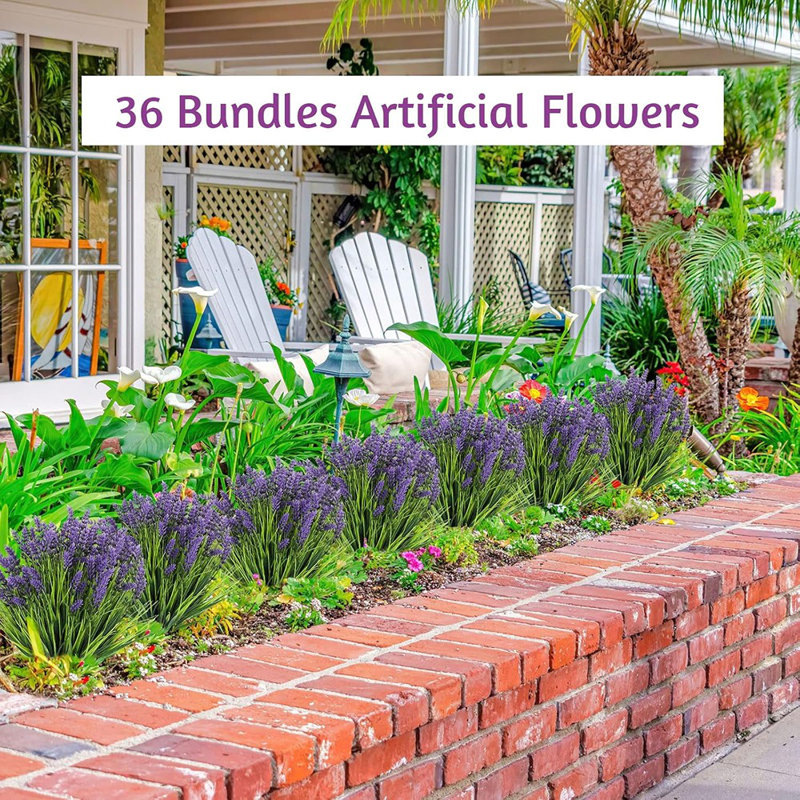 36 paquets de plantes artificielles d'extérieur