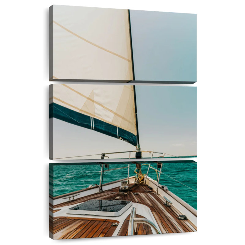 Mehar Caribbean Sailboat, 32" H x 20" W
