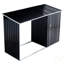 Firewood Storage Shed, Outdoor Firewood Rack, Outdoor Storage Shed With Log Holder, Firewood Shelter For Patio, Anthracite Galvanized Steel