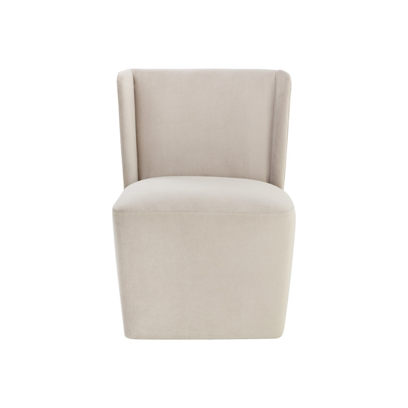 Amita Upholstered Dining Chair, Cream