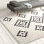 Tapis géométrique noir / beige Cosper-1115709917