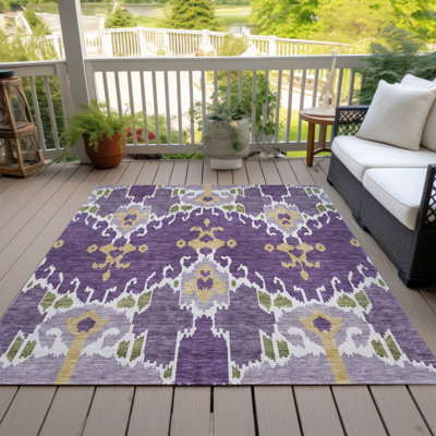 Tapis intérieur / extérieur Caziyah