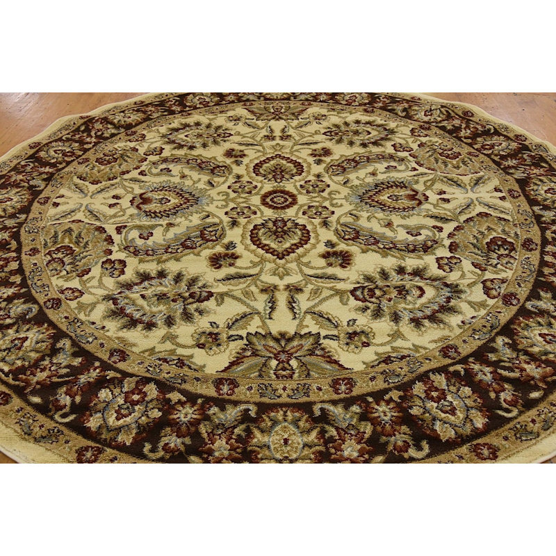 Odyssey Oriental Indoor Rug, Round 6'