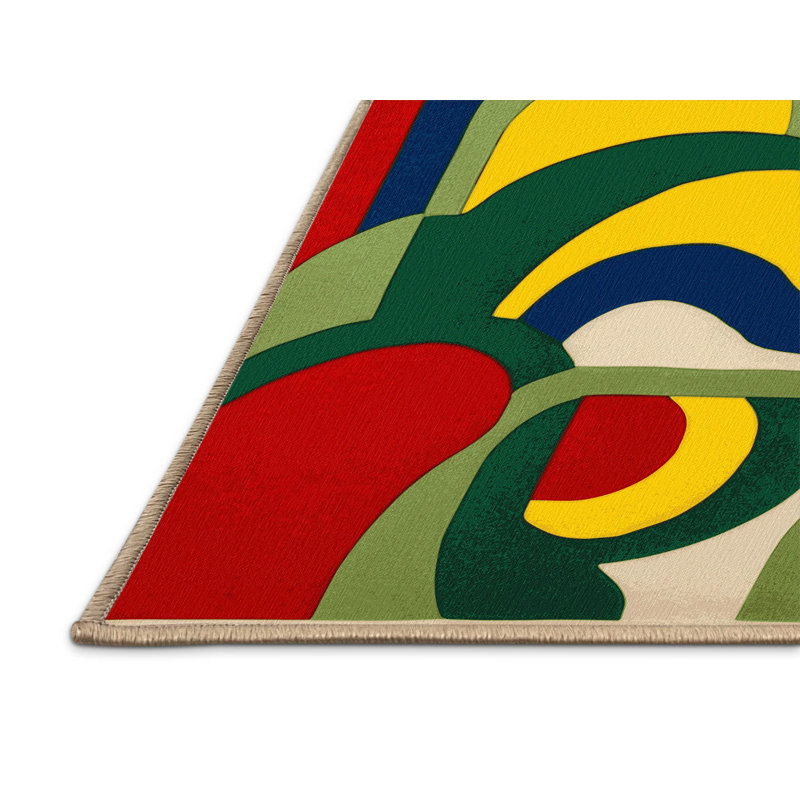 Snazzy Blast Rug, Rectangle 4' x 6'