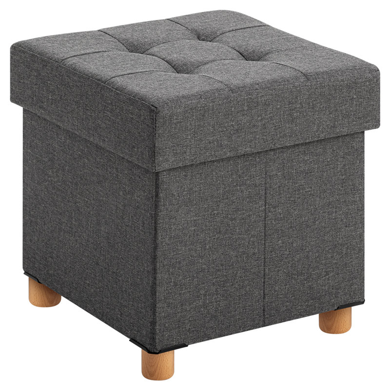Repose-pieds avec rangement 15 po, banc de chambre avec rangement