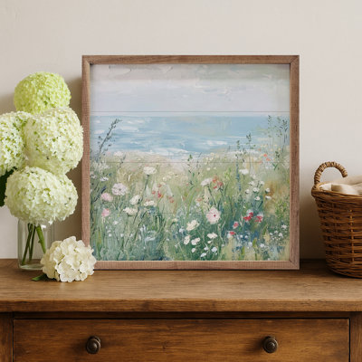 Wildflowers By The Sea By Creative Studio