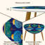 Ensemble de 2 tables gigognes Triangle