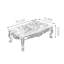 Table basse de style européen en marbre minimaliste-1957029777