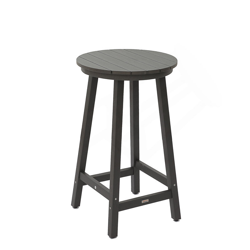 Table de bar durable pour terrasse et piscine, résistante aux intempéries et à haute capacité de charge, Gray