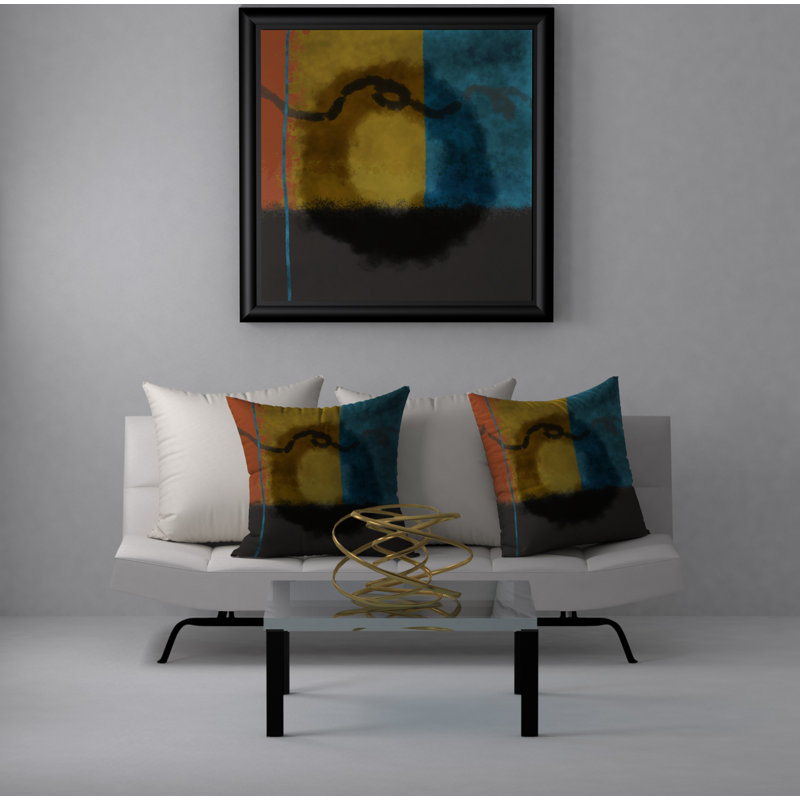 Housse de coussin et insert de coussin carré précieux et mémorable, H 20 po x l 20 po