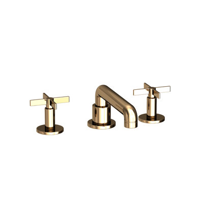 Tolmin Widespread Bathroom Faucet with Drain Assembly