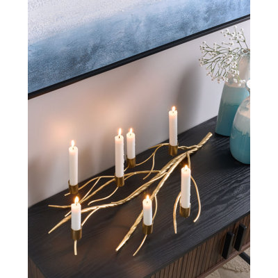 ARRENTELA Metal Tabletop Candelabra