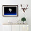 Close up of the Moon in Abstract - Picture Frame Graphic Art Print-55680681-55680675