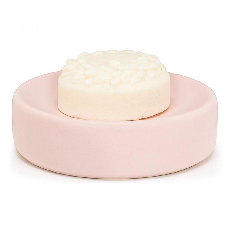 Porte-savon Alfa, Rose mat