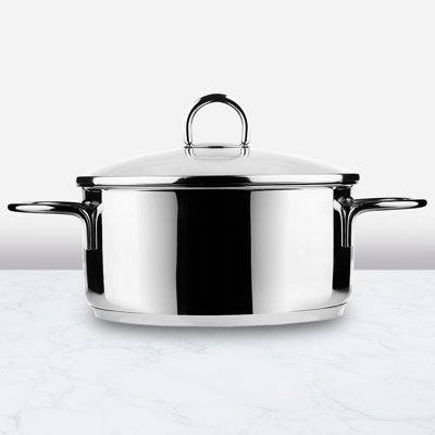 Pot de fleurs à cocotte basse classique avec couvercle huche cuisine 0,8-qt