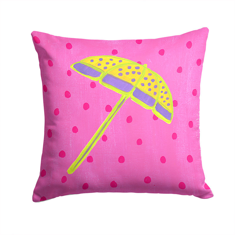 Coussin intérieur extérieur Beach Umbrella, Rose