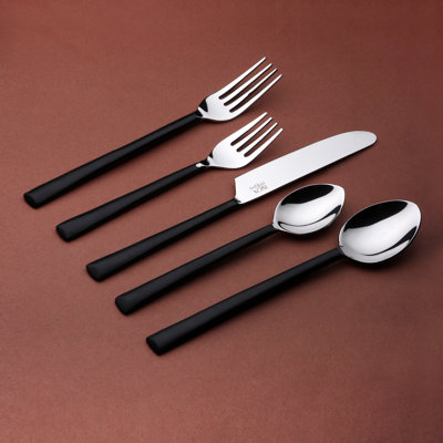 Corrigan Studio Mineola Stainless Steel (18/8) Flatware Set
