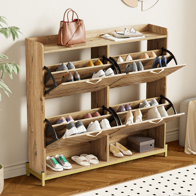 20 Pair Shoe Storage Cabinet