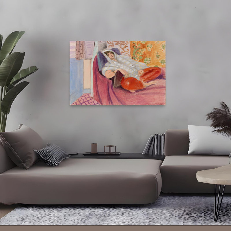 Art mural contemporain de Henri Matisse, H 32 po x l 48 po