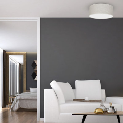 Lino Len Flush Ceiling Light