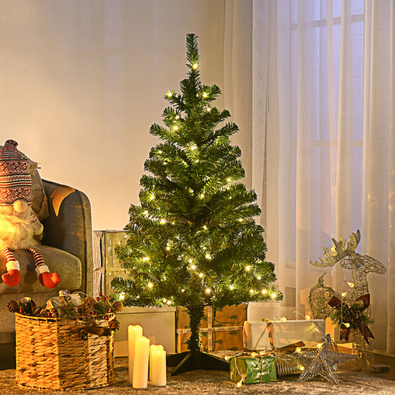Arbre de Noël artificiel pré-éclairé, 3.9'