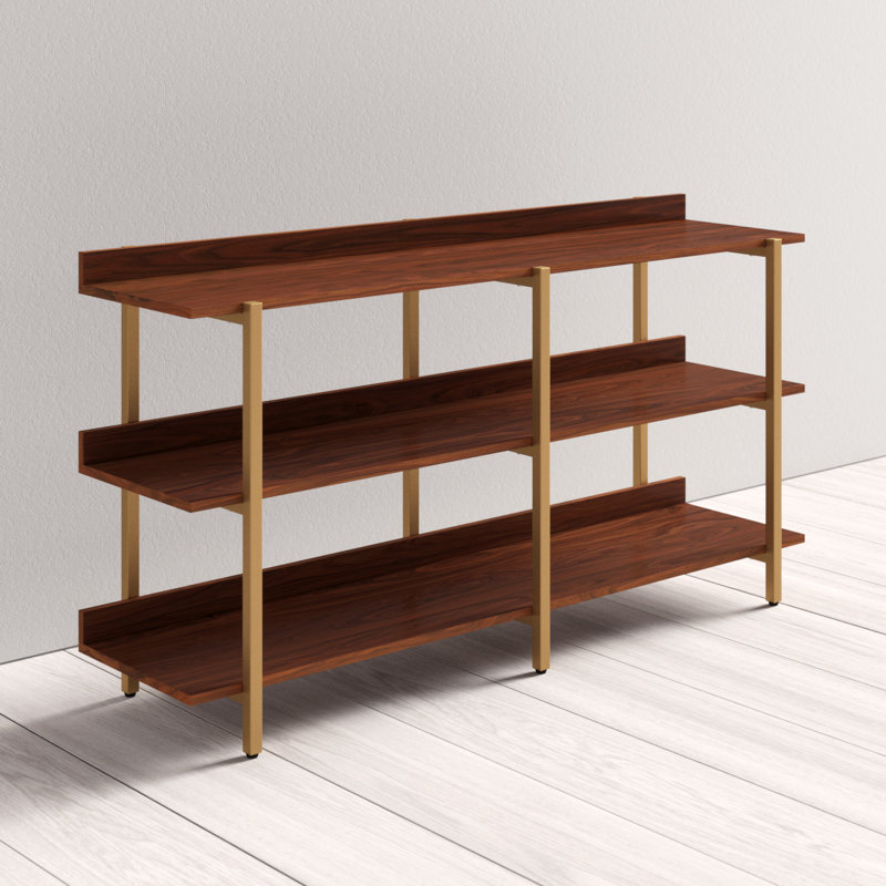 Osha 81cm H x 152cm W Steel Etagere Bookcase