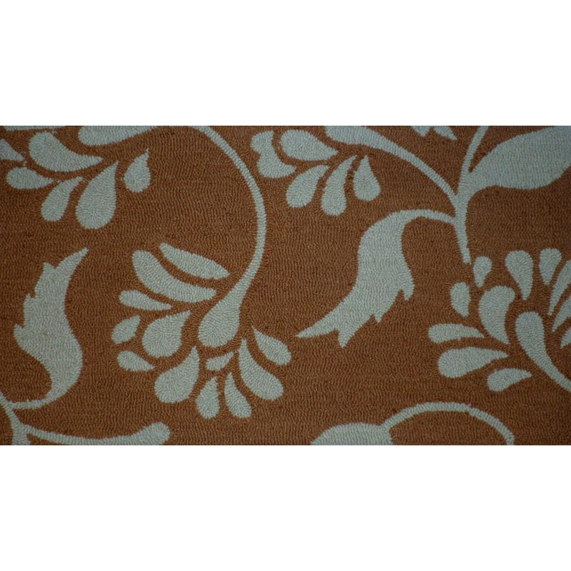 Tapis d'entrée antidérapant Sutter Meadows, Beige, Rectangle de 1 pi 6 po x 3 pi