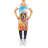 No Pattern Bib Apron